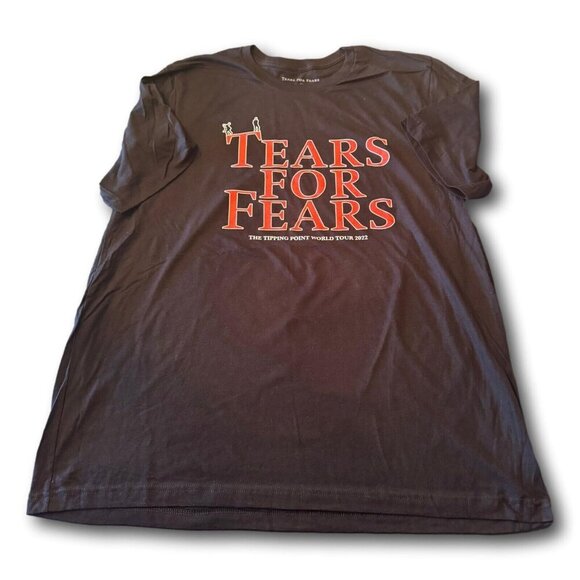 Tears For Fears The Tipping Point 2022 Tour Tee Shirt - 2XL - NEW - Picture 1 of 3